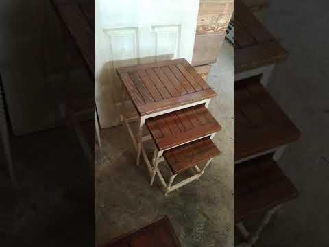 طاولات خدمه من الخشب الطبيعي للطلب 0503363485