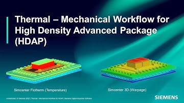 Export Temperature Results from Simcenter Flotherm to Simcenter 3D for Thermo-Mechanical Analysis