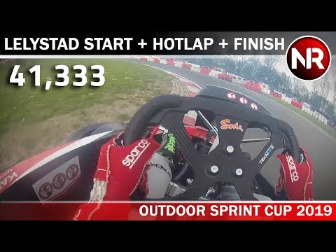 Kartcentrum Lelystad Onboard Hotlap [ 41.333 ] ? - Outdoor Sprint Cup 2019