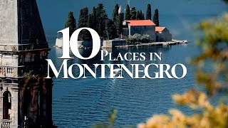 10 Most Beautiful Places to Visit in Montenegro 4K  | Montenegro Travel Video