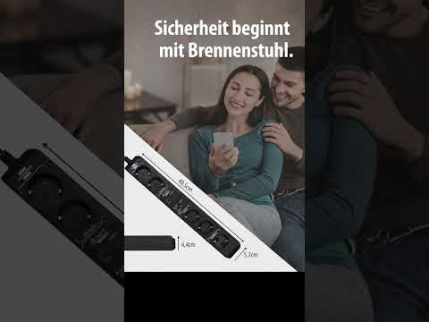 Brennenstuhl Connect Eco-Line WLAN Steckdosenleiste 6-fach – Smart Home Video