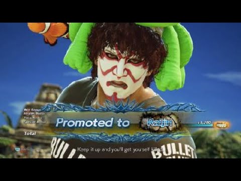 Miguel Promoted to Raijin! VS Raijin Asuka, Fujin Kazumi, Raijin Bryan PS4 Season 4 Tekken 7