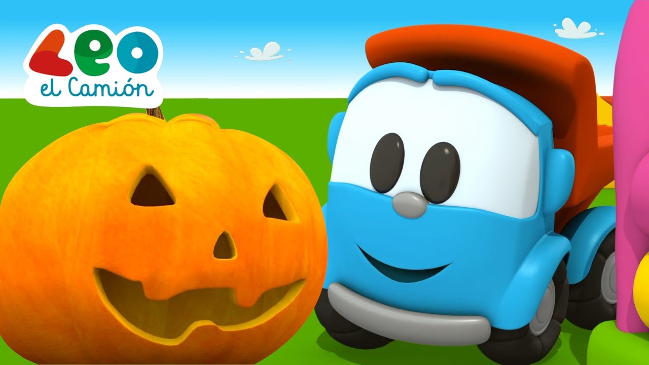Diversión de Otoño: ¡Todo es Naranja! - Aventuras de Leo el Pequeño Camión
