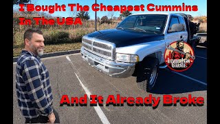 I Bought My First Running And Driving Dodge Cummins For Only $2500. It Has Already Left Me Stranded by Lumberjack Garage 365 views 1 year ago 33 minutes