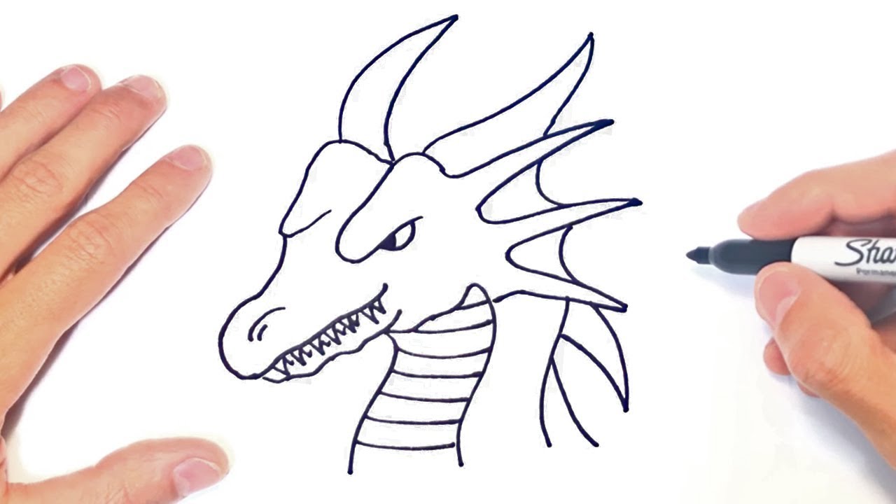 Cómo dibujar un dragón facil