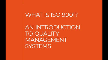 Alcumus ISOQAR - What is ISO 9001? An introduction to Quality Management Systems