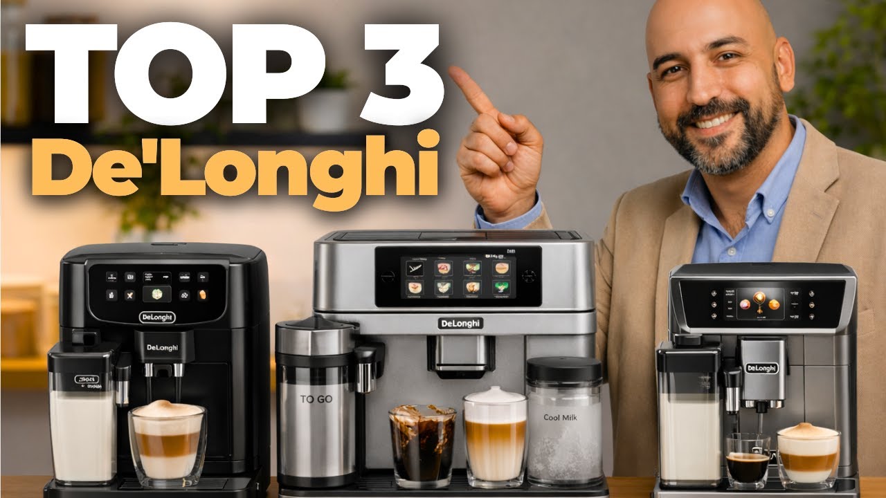 Top 3 Cafeteras De’Longhi Superautomáticas ☕ ¿Cuál es la MEJOR para tu presupuesto? [2026]