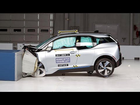 2017 BMW I3 Moderate Overlap IIHS Crash Test