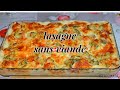 🔈 Des lasagnes Sans Viande 👌 Encore Meilleure que les lasagnes classiques tout le monde adore ‼️