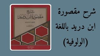 شرح مقصورة ابن دريد 2️⃣4️⃣ لفضيلة شيخ أبو طلحة الخير عبد  القادر انجاي رشيد