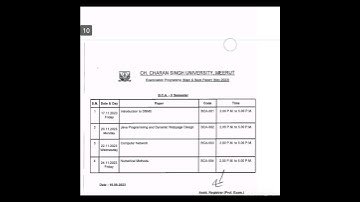 How to download CCSU data sheet || CCSU ki date sheet kaise dekhe #ccsudatesheet #ccsuexamupdate