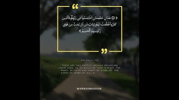 سورة الحج الآية 19
