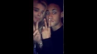 Chloë Moretz et Neymar Jr sur Snapchat 