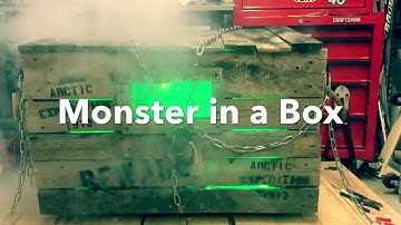 Monster in a Box Halloween Prop Tutorial