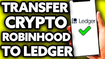 How To Transfer Crypto from Robinhood to Ledger Nano X [EASY]