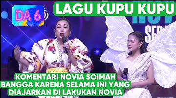 Komentar Novia lagu kupu kupu soimah bangga karena selama ini pecutannya berhasil
