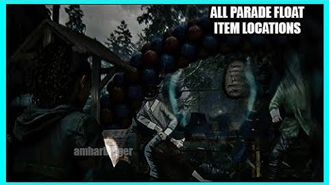 Alan Wake 2 All Parade Float Item Locations - Coffee World Parade Float Puzzle