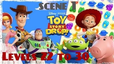 Toy Story Drop! - Scene 1 Levels 22 to 30 (Android)