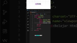 Part 5: Membuat Element Html dan Menampilkan Website Dari Code Html.