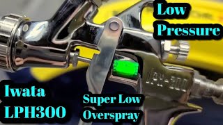 Iwata LPH300 1.4 Low Pressure,Low Overspray Mini Spray Gun, Kapci 6030, Suzuki DR350  Motorcycle