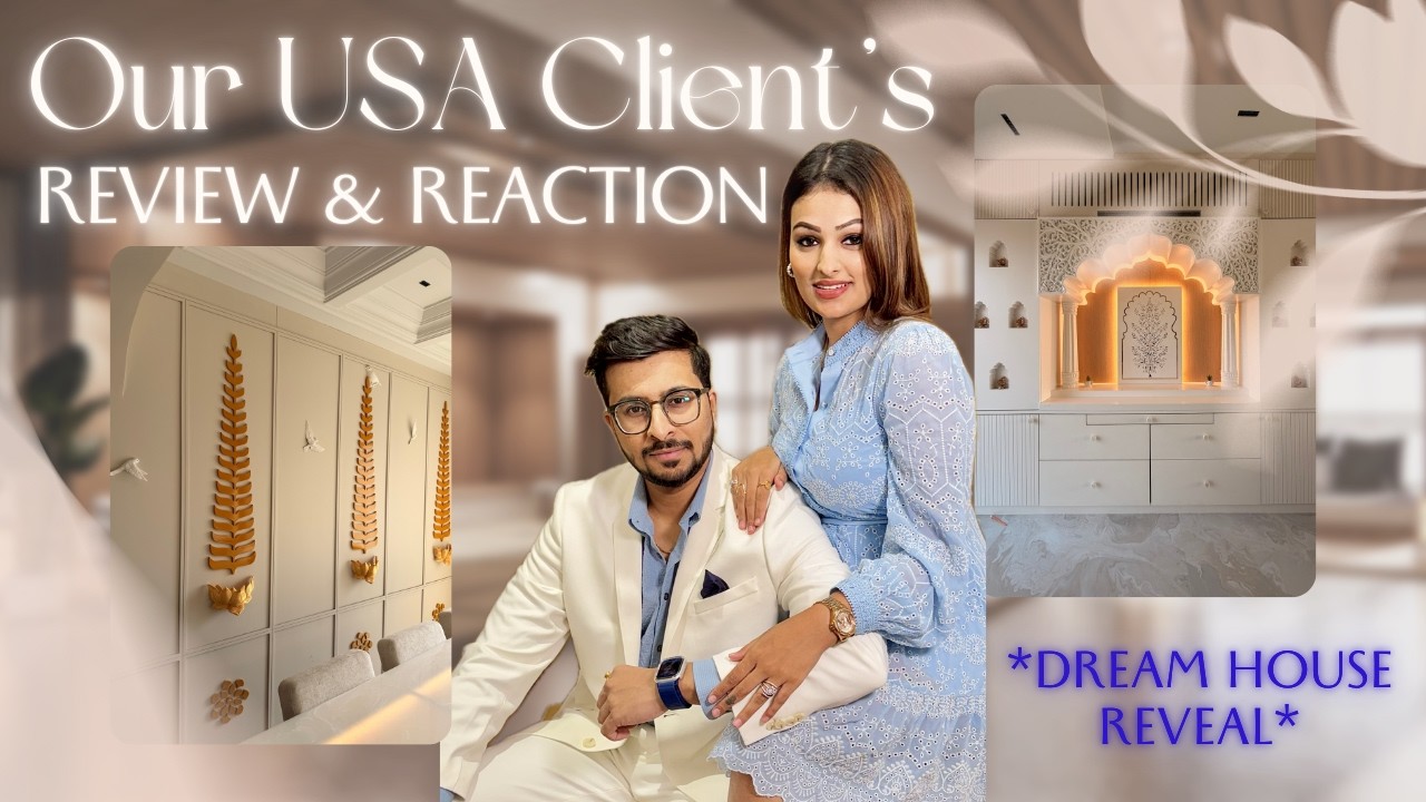 Our USA Client’s Reaction to Their Dream Home Reveal 😭🏡