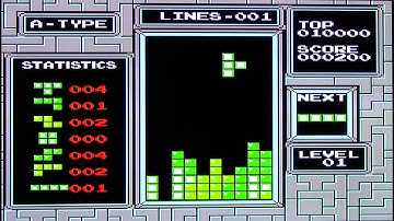 Retron5 test footage - Nintendo Tetris (NES)