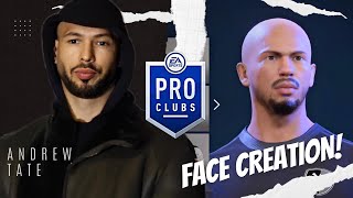 FIFA 23 ANDREW TATE Pro Clubs Lookalike