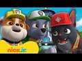 Rubble  charger visit adventure bay for a construction rescue w paw patrol  rubble  crew