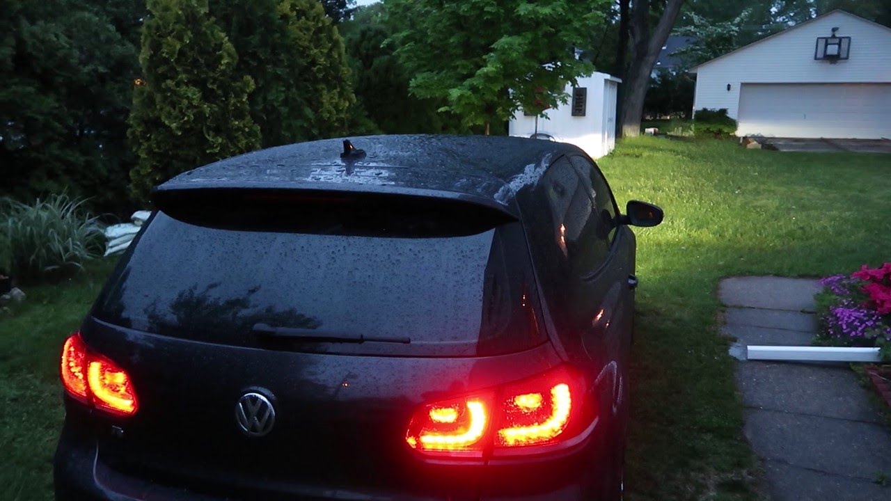 туманки vw golf 6. Vw golf 6 gti rear light.