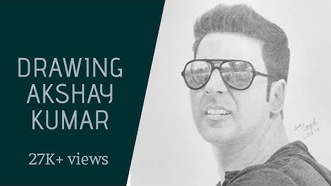 Drawing Akshay Kumar