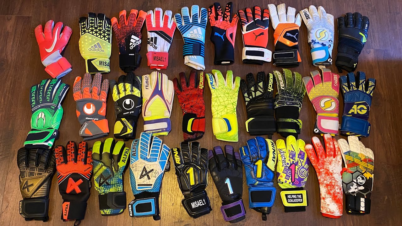 COLECCIÓN DE GUANTES PORTERO⚽️🤲🏽| MÁS DE 30 GUANTES 🔥 -