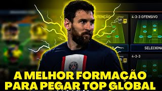 BUGADA? A MELHOR FORMAÇÃO DO FIFA MOBILE ATUALIZADA PARA PEGAR TOP GLOBAL - FIFA MOBILE 23