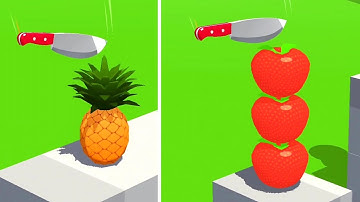 Slice it All Gameplay! Satisfying and Relaxing ASMR Slicing Video NEW UPDATE