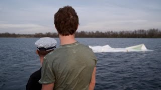 Titanicgevoel: het papieren bootje van Staf en Mathias zinkt!