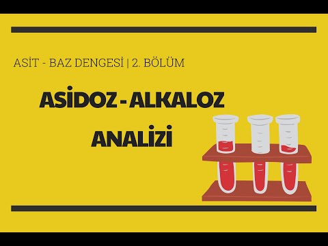 ASİDOZ - ALKALOZ ANALİZİ | ASİT - BAZ DENGESİ 2. BÖLÜM