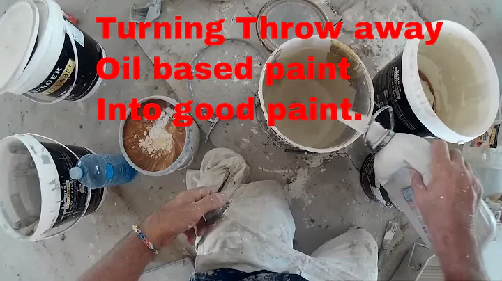 What will dissolve dried oil-based paint? (2023)