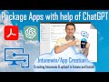 Intune  package apps with help of chatgpt  create win32 app and deploy 33