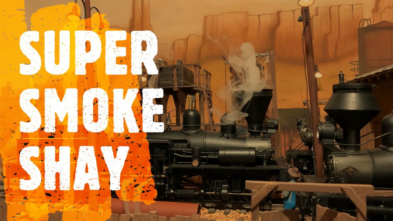 Super Smoke Shay / von Bachmann Spectrum Spur G mit ESU Loksound + Dual Raucherzeuger