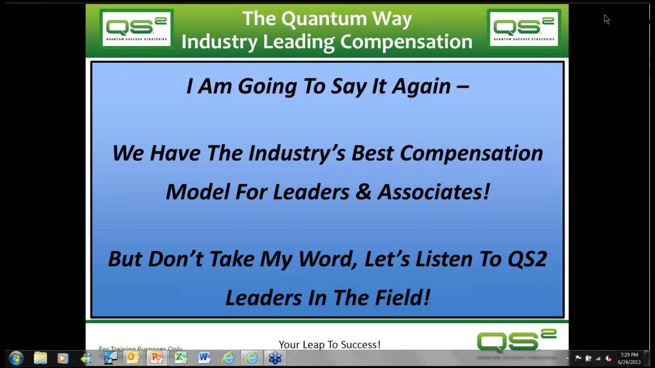 QS2 Compensation Plan QS2 Financial Advisor YouTube