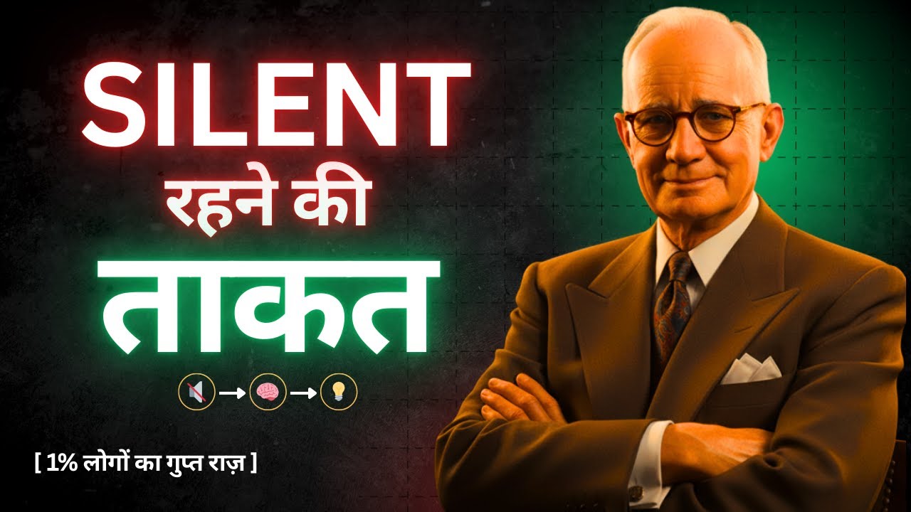 मौन रहने की ताकत - The Power of Silence | Napolean Hill (Hindi) | Think and Grow Rich