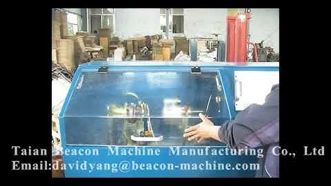 BC-D3 rotor balancing turbocharger balancing machine operation video