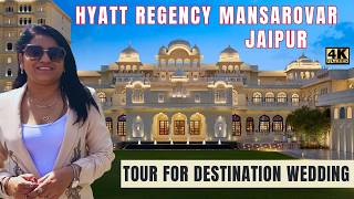 Tour of Hyatt Regency Jaipur Mansarovar Destination Wedding venue | Hyatt Mansarovar Jaipur Wedding