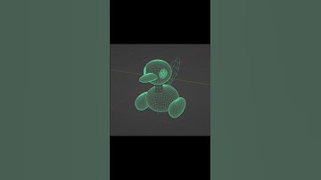 【Pokemon】Porygon2 Blender Production Process #shorts