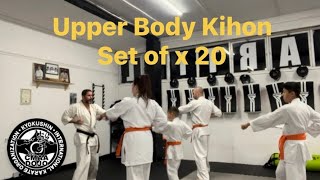 Kyokushin karate Upper Body Kihon