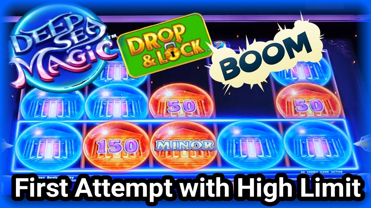 ⚠️Wow!! Drop & Lock Slot Machine Jackpots in High Limit First Attempt