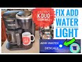 Fix Add Water Light Keurig K-Duo Essentials Coffee Maker Low Water Light