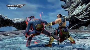Tekken 7 - All chars New Moves, Wall Bounce Changes for Season 2