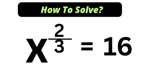 Math Olympiad Problem | How To Solve For X In This Problem...