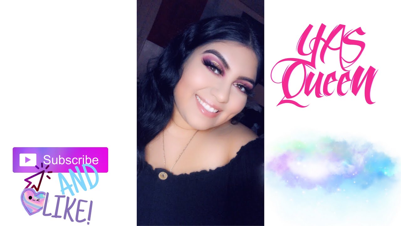 Burgundy and purple 💜with gold✨combination 💋