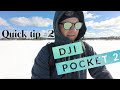 DJI POCKET - QUICK TIP - Active Track and 4K